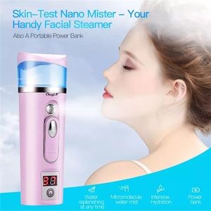 NWT - Portable Nano Facial Steamer & Charger